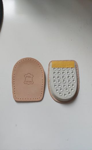 set 2 plantilla talon zapatos piel