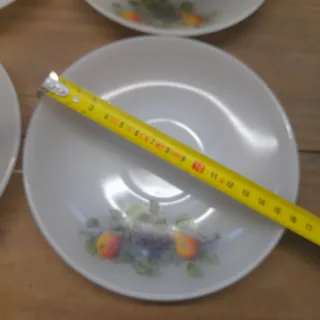 Juego de desayuno arcopal frutas (4 unidades)