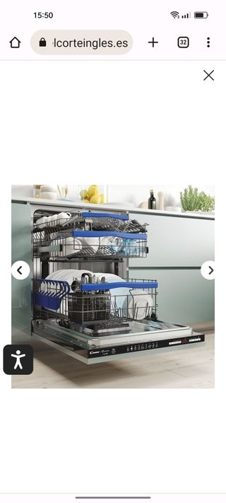 Lavavajillas CANDY de integración