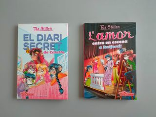Llibres Tea Stilton 1 i 2