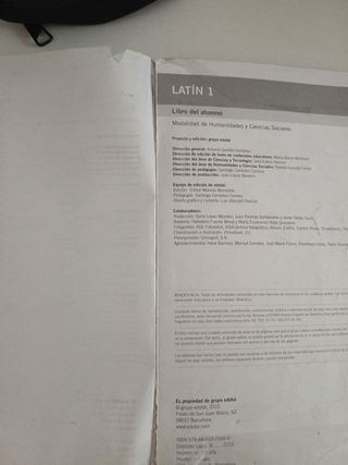 Libro 1 bachillerato