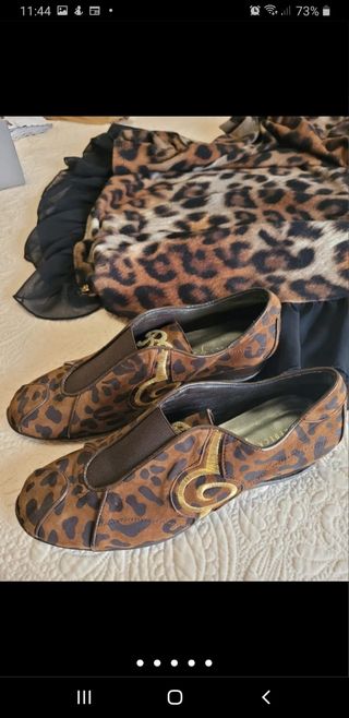 Zapatos leopardo