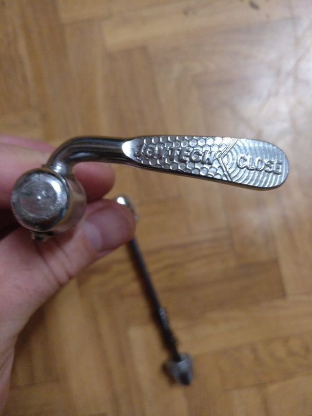 Par de cierres de rueda para bici