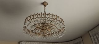Lampara de cristales Strass