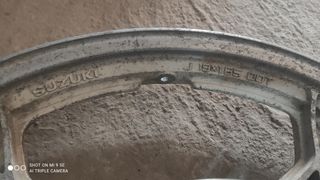 Llanta 19x1.85 y discos Suzuki Katana años 80