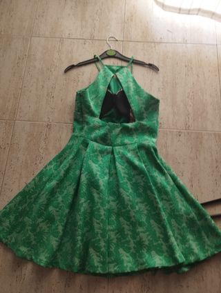 Vestido verde talla 38