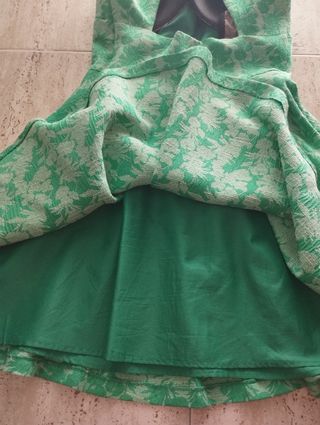 Vestido verde talla 38
