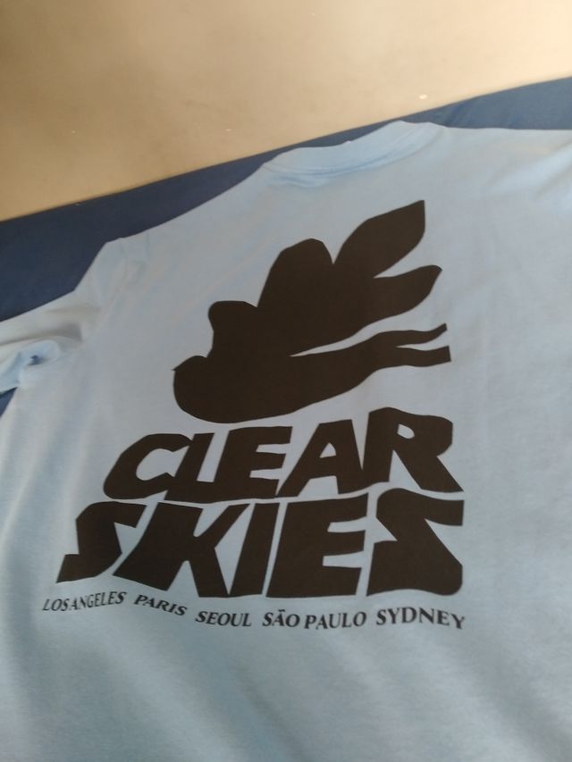 camiseta azul street