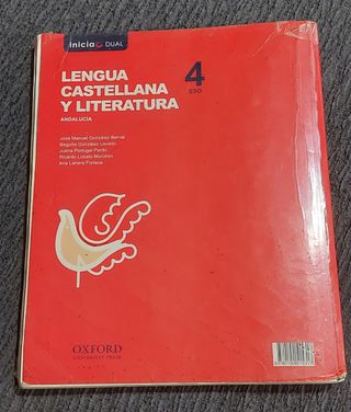 Libro Lengua 4 ESO Andalucía