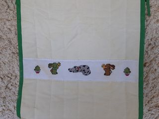 Porta pañales artesanía