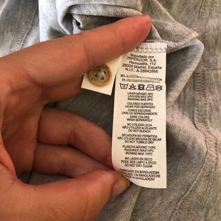 Camiseta manga larga algodon unisexo