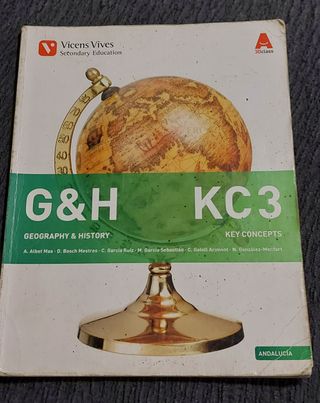 Libro Geografía e Historia 3 ESO Andalucía