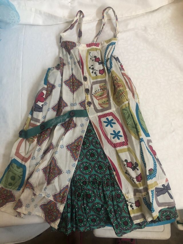 Vestido estampado hippy