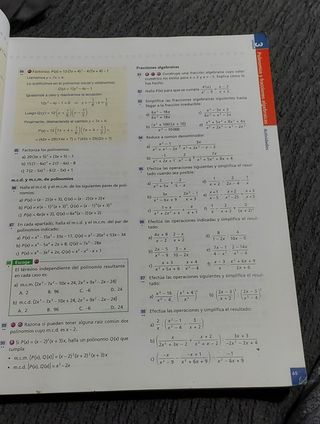 Libro Matemáticas Académicas 4 ESO Andalucía