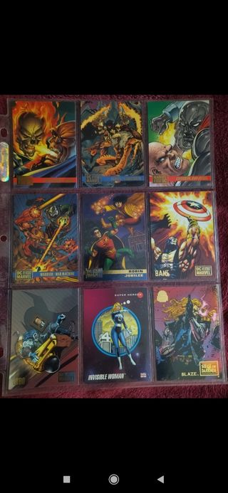 CARDS MARVEL (VARIAS) PRECIO POR UNIDAD