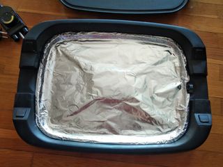 Grill Parrilla 40 X 30. tapa cristal