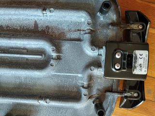 Grill Parrilla 40 X 30. tapa cristal