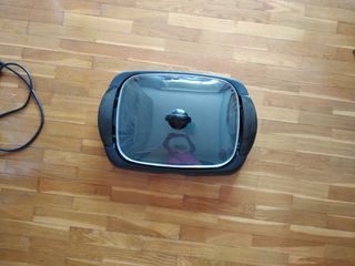 Grill Parrilla 40 X 30. tapa cristal