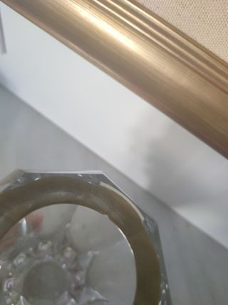 Florero art nouveau cristal Moser