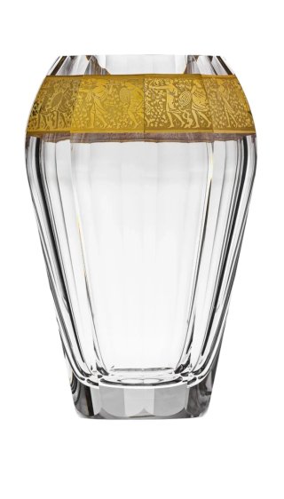 Florero art nouveau cristal Moser