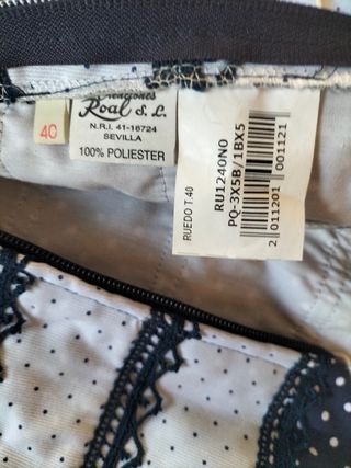 Vestido de flamenca Creaciones Roal