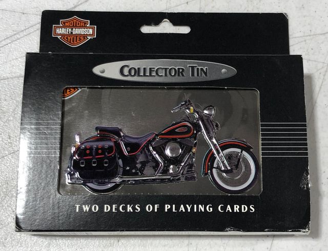 CARTE POKER HARLEY DAVIDSON HERITAGE SPRINGER 1998