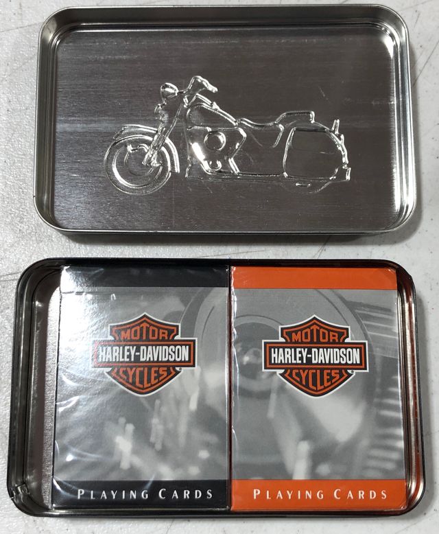 CARTE POKER HARLEY DAVIDSON HERITAGE SPRINGER 1998