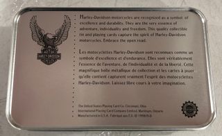CARTE POKER HARLEY DAVIDSON HERITAGE SPRINGER 1998