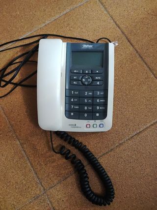 Teléfono fijo con cable