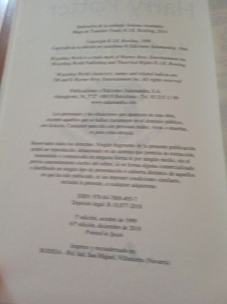 Harry Potter y la cámara secreta.