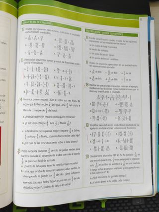 Libro  Matemáticas 2° Eso