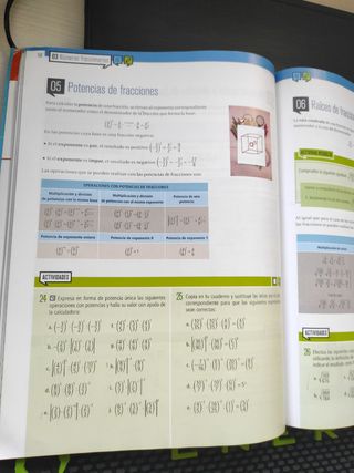 Libro  Matemáticas 2° Eso