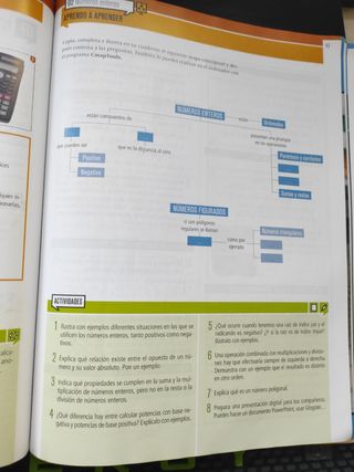 Libro  Matemáticas 2° Eso
