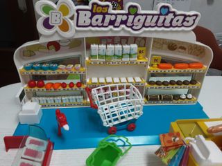 Supermercado Barriguitas (accesorios + 1 muñeca)