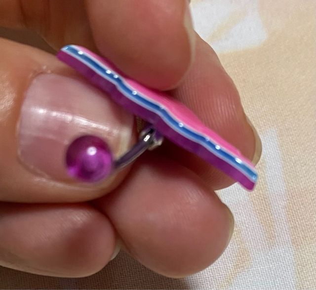 Piercing ombligo forma corazón