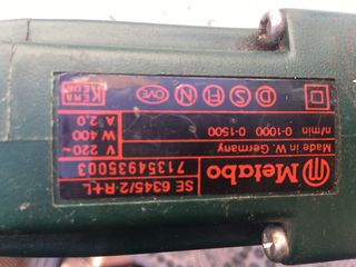 Taladro R+L Metabo SE6345/2