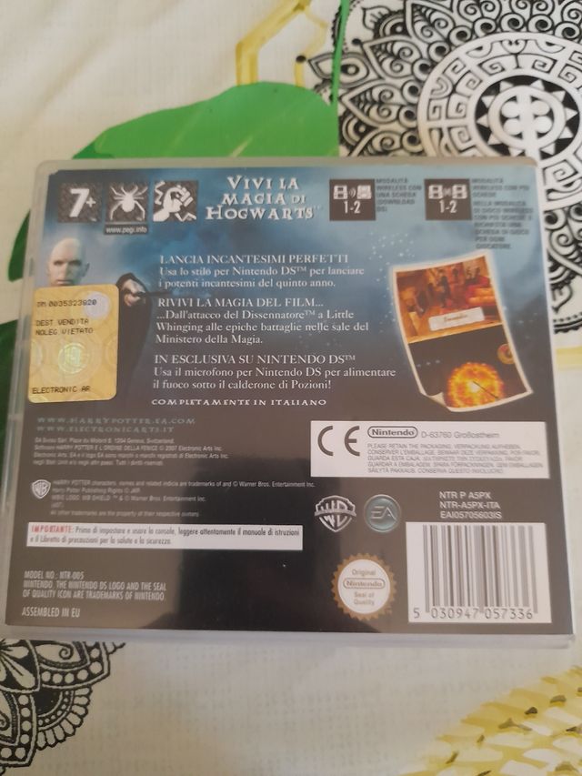 Harry Potter nintendo DS