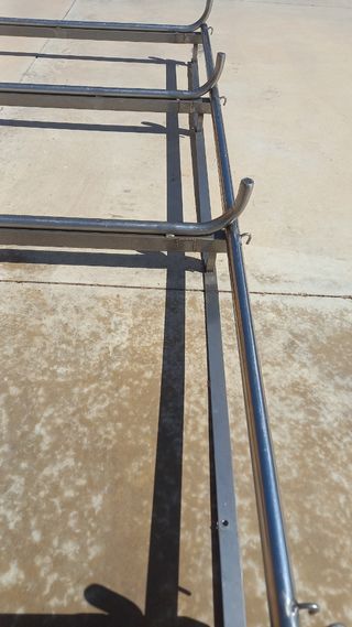 Baca acero inoxidable para furgoneta