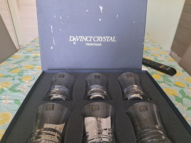 Bicchieri di cristallo