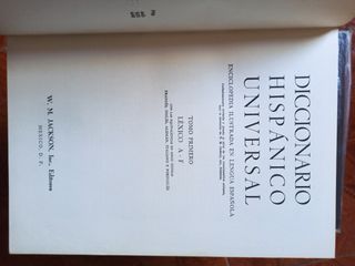 Diccionario hispánico universal