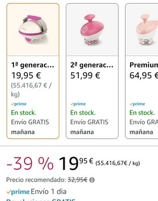 Masajeador Celulitis Medisana