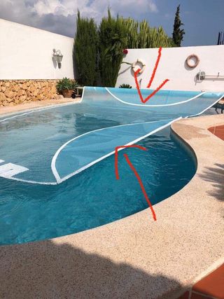 Manta termica piscina