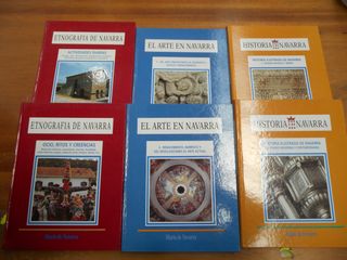 Colección 12 libros de Navarra