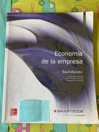 Libro "Economía de la Empresa", 2ºBach, MacGrawHil