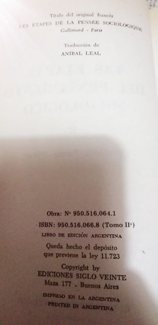 Las etapas del pensamiento sociológico