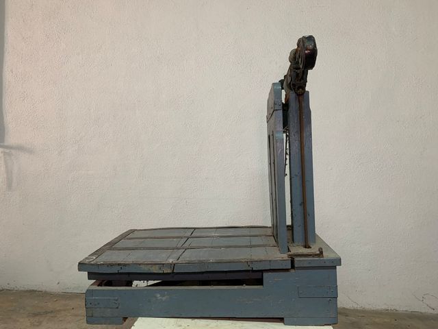 BASCULA PESAJE ANTIGUA