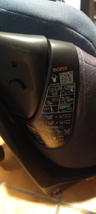 Silla de coche asixssfix plus cero a 4 años o 1'05