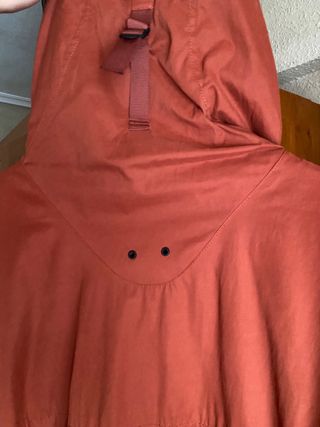 Gabardina de Bershka color teja