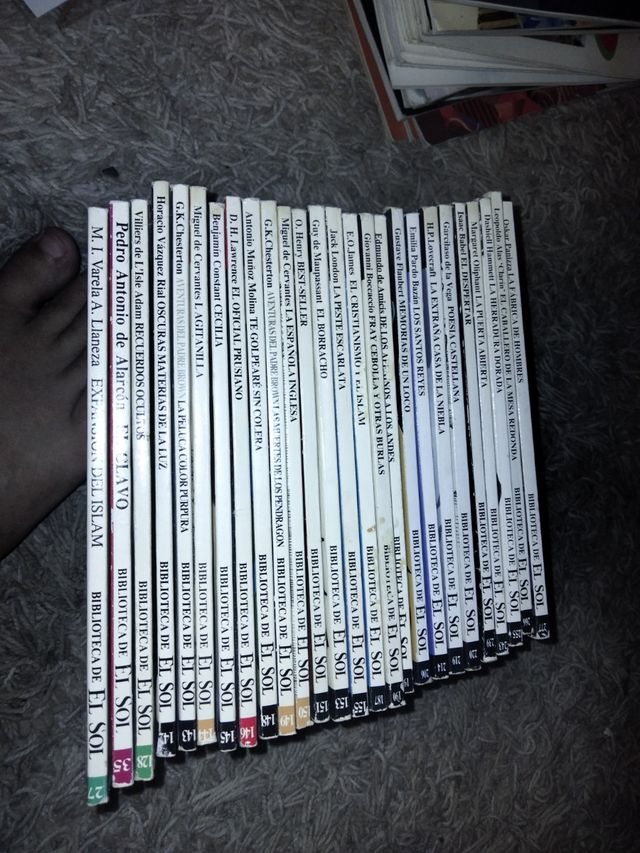 Libros Biblioteca del Sol (Anaya)