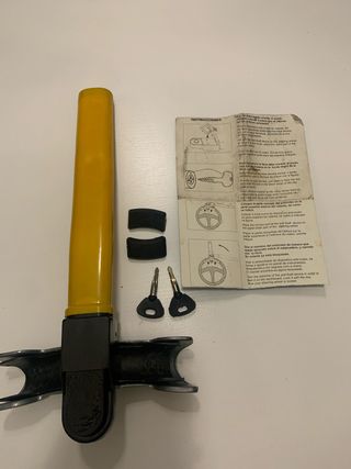 Antirobo coche volante, triangulo y 2 rasquetas